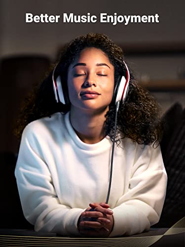 UGREEN 3.5mm Audio Cable Nylon Braided Aux Cord Male to Male Stereo Hi-Fi Sound Auxiliary Audio Cable for Headphones Car Home Stereos Speakers Tablets iPhone iPad iPod Echo More 2M