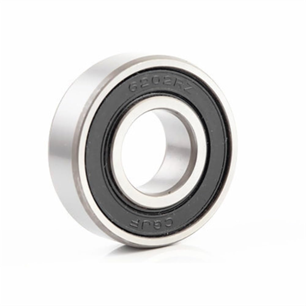 10 Cuscinetti A Sfere 6202 15x35x11 Mm - Scanalatura Profonda, Metallo - Nuovo