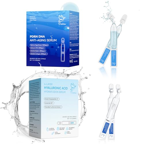 Salmon DNA PDRN Anti-Aging Serum+Hydrating Hyaluronic Acid Serum image 2