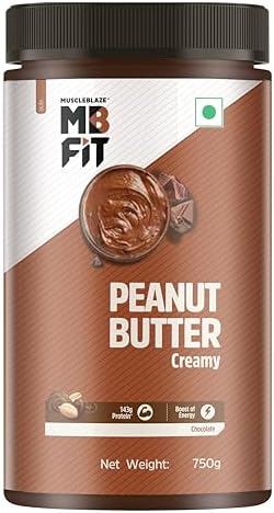 MuscleBlaze Fit Chocolate Peanut Butter, Creamy, 750g
