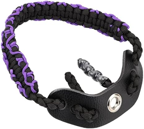 SUNYA Archery Bow Wrist Sling, 550 Paracord Strap Comfortable on Hand.100% Full Grain Leather Yoke, Multiple Camo Colors.Fit Compound Bow Stabilizer & Recurve. SUNYA Archery Bow Wrist Sling, 550 Paracord Strap Comfortable on Hand.100% Full Grain Leather Yoke, Multiple Camo Colors.Fit Compound Bow Stabilizer & Recurve.