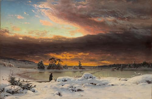Tableau Talvimaisema Fanny Churberg pour effacer le vide de vos murs