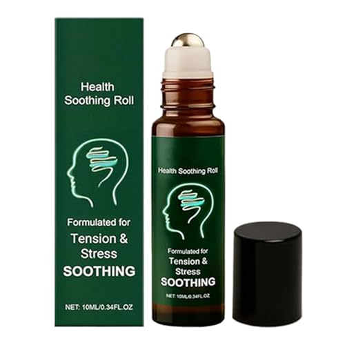 Calmante para la Cabeza - Stick Natural Portátil Refrescante De 10 ml - Head Calm Bola Rodante Calmante - Para Adultos Amigos Ella Él Padre Madre Mujeres Hombres