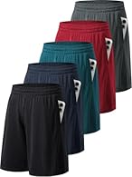 BOOST PERFORMANCE: We use soft fabric to bring you sports shorts for men that offer just the right balance of softness, breathability, and stretchiness to keep you comfortable throughout your workouts 10-INCH INSEAM: Whether you're working out at the...