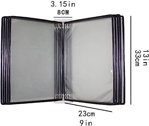 Porte document mural A4 bleu idéal pour organiser le bureau