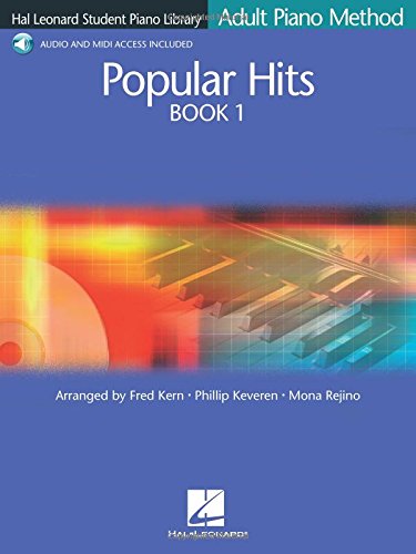 Popular Hits Book 1 - Book-CD Pack: Hal Leonard Student Piano Library Adult Piano Method