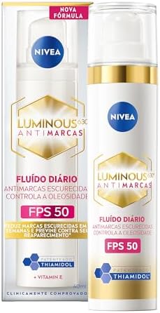 NIVEA Fluido Facial Protetor Cellular Luminous 630 FPS 50 40ml - ...