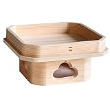 やまこう 遠山三宝 三方 6寸 国産 ひのき 神棚用 高級桧 神具