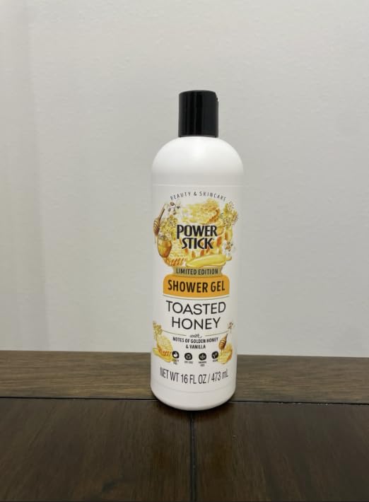 Power Stick Toasted Honey Shower Gel - 16 oz.
