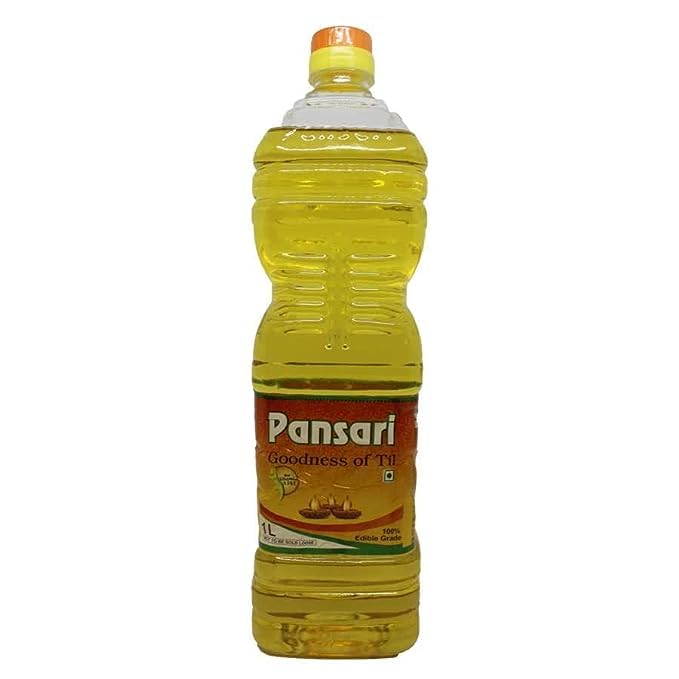 Pansari Til Oil Gingelly/Sesame Oil/Til Oil (Virgin, Chekku/Ghani) (1