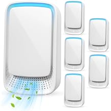 2026 Air Ionizer Plug In Air Purifier with Negative Ion Generator,Air Ionizers for Home & Dust Mites,Quiet Mini Air Freshener for Bedroom,Office,Basement,Air Purifiers for Odor,Pets Smell,Dust,Smoke