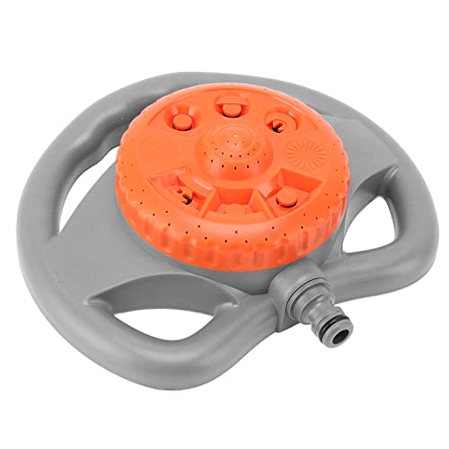 Yctze Sprinkler de Jardin avec 8 Motifs - Sprinkler de Couverture de Grande Polyvalente pour Les Pelouses et Les Chantiers - de Tuyau Réglable pour Un Arrosage Efficace