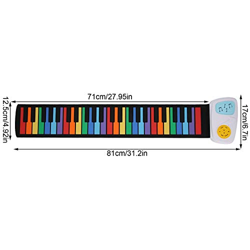 FECAMOS Instrument électronique Pliable, Facile à Ranger en Plastique ABS Haut-Parleur intégré Piano Flexible pour l… - Les Beatles, Paul McCartney, John Lennon, RIngo Starr, George Harrison FECAMOS Instrument électronique Pliable, Facile à Ranger en Plastique ABS Haut-Parleur intégré Piano Flexible pour l… – Image 8