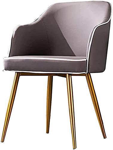 Sillas De Comedor De Cuero Para Cocina, Sillas De Comedor De Hierro Forjado, Sillas De Salón, Sillas De Hotel, Apartamentos, Dormitorio, Sillón De Maquillaje Con Reposabrazos, Respaldo, Silla De Saló