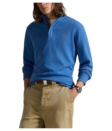 Opiniones de Ralph Fresh . 41 Polo Ralph Lauren - Jersey de Lujo para Hombre, con Cierre de un Cuarto, Fresh Surf Heather