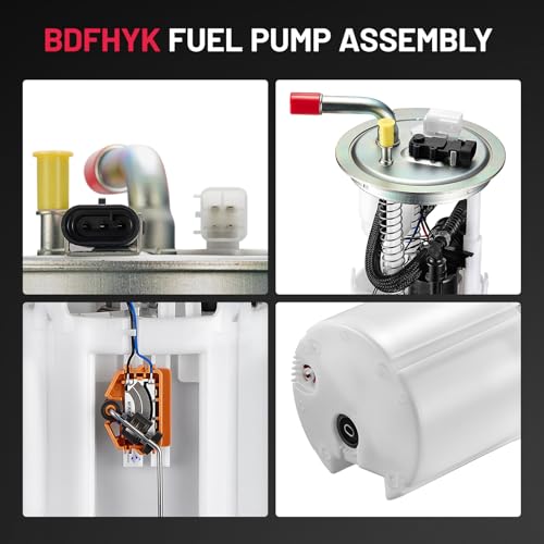 Image of BDFHYK Eletric Fuel Pump Assembly E3707M Compatible with Chevrolet SSR 6.0L, Trailblazer 4.2L 5.3L, Compatible with GMC Envoy 4.2L 5.3L, Rainier 4.2L 5.3L, 2005-2007, Replaces F2718A