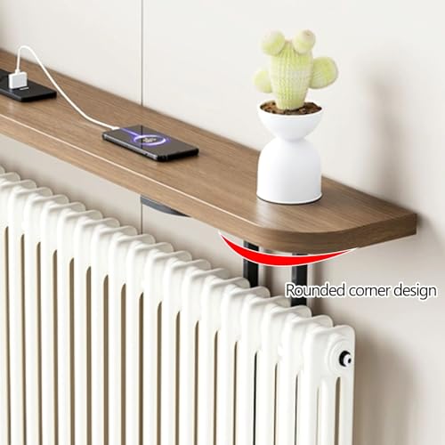 Étagère de radiateur en métal pour optimiser les petits espaces - 6