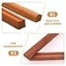 BESTonZON 2sets Kalimba Wood Bridge Diy Thumb Piano Bridge Replacement for Boys and Girls Piano