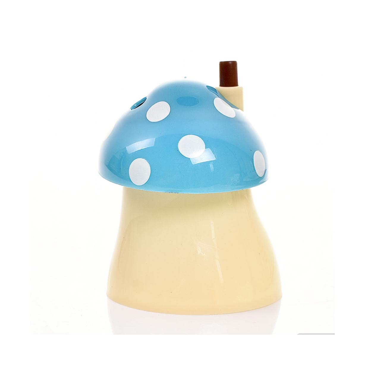 Wdwdw Blue Toothpicks Dispenser Toothpick Box Fashion Creative Holder Plastic Desktop Mushroom Automatic Cute Container