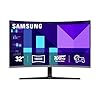 Samsung Monitor curvo S3 (S39GD) FHD 100Hz de 32 pulgadas, modo de juego, modo de ahorro de ojos, conectividad múltiple con puerto HDMI, altavoces integrados, LS32D39DGANXZA, 2025