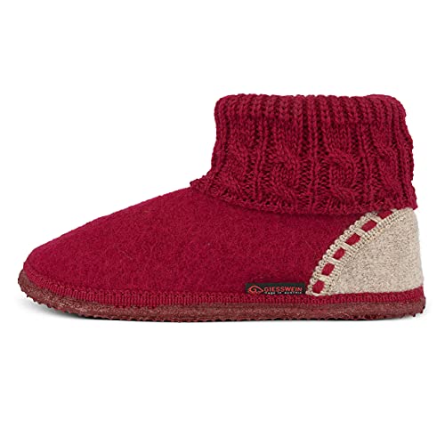 Giesswein Freiburg Zapatillas, Mujer, Rojo (Burgundy), 40 EU Cover