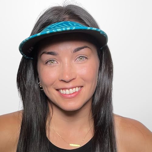 Image of No Headache Sun Visor for Women | Stylish, Lightweight Golf & Tennis Hat | UV Protection for Outdoor Sports & Travel