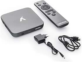 Aquário Smart TV Box Android 11 4K Ultra HD | 2GB RAM 16GB | Wi-Fi Dual Band 2.4/5GHz | Espelhamento de Tela | Streaming e Apps | Converte TV em Smart TV