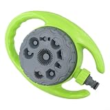 Gartenregner Bewässerungssystem 225x155mm Kunststoff Grün Rasenbeet