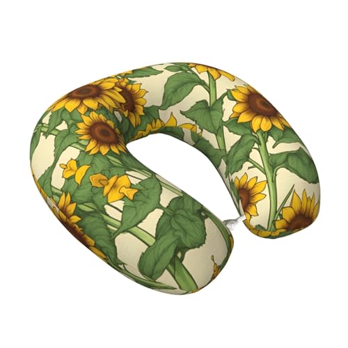 Almohada cuello U espuma viscoelástica 25 cm x 30 cm miniatura 2