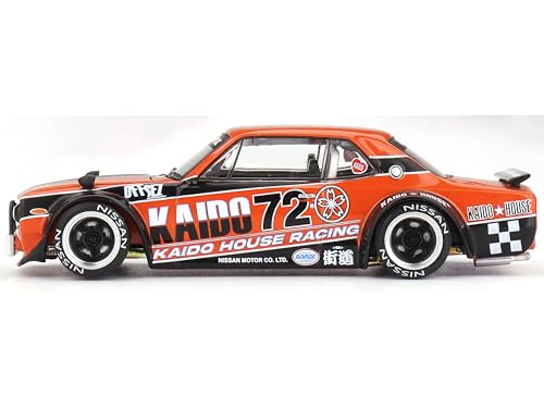 MINI GT Skyline 2000GT-R 1:64 en color naranja miniatura 3
