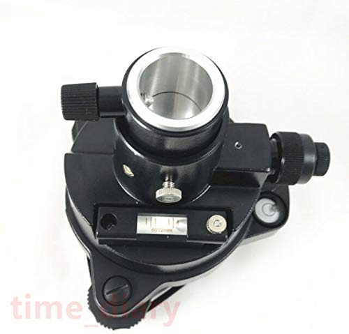 New Black Tribrach &Adapter with Optical Plummet for Surveying
