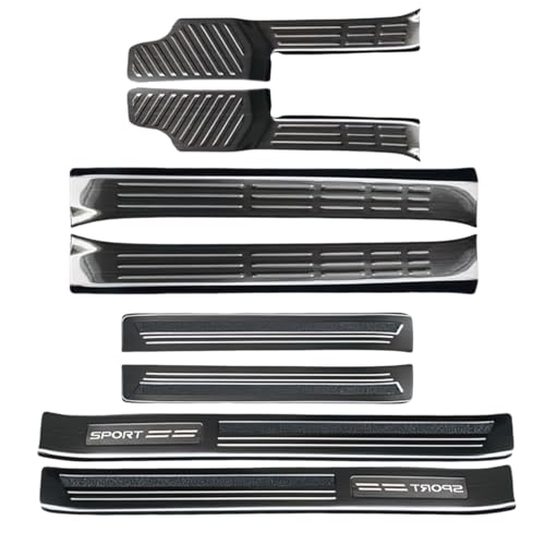 (Ithacolea)2024年トヨタ ランドクルーザー250系に対応 サイド ステップガード ランクル250カスタムパーツ スカッフプレート プロテクター保護カバー ガーニッシュ for LAND CRUISER 250 アクセサリー 傷・汚れ防止 (セ