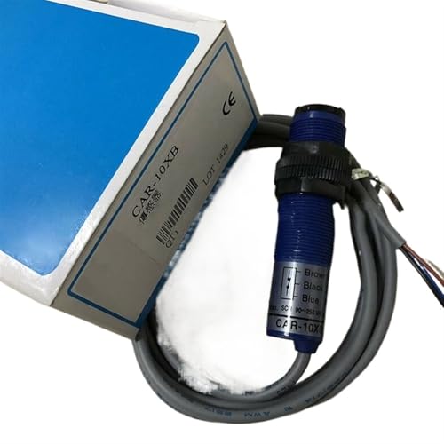 Sensor fotoeléctrico CAR-10XB M18 NC reflex soluciona cortes de señal en redes 90-250VAC