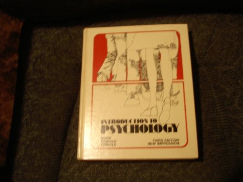 Introduction to psychology 0395178142 Book Cover