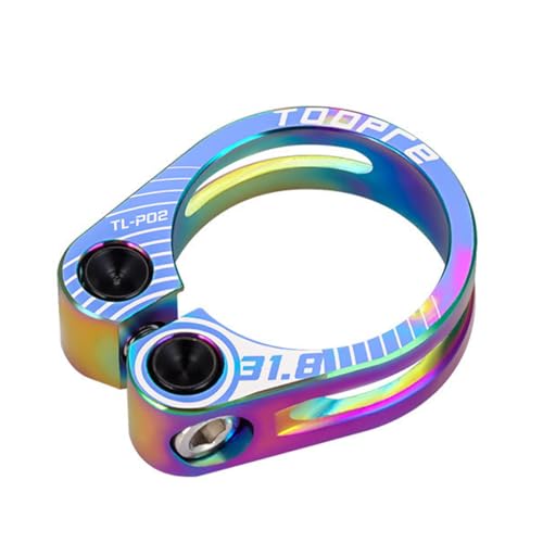 Collier De Selle Houson – Alliage D'aluminium, 27,2 X 31,8 Mm, Noir, Pour Vélo De Route, Serrage Solide