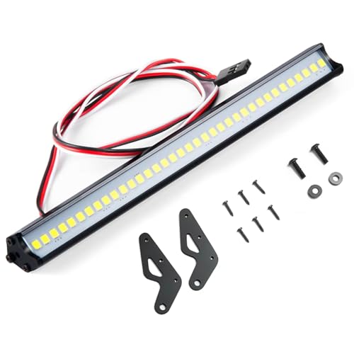 Barra de luz LED RC de 36 focos para techo de coche crawler Wrangler o Gladiator 1/10