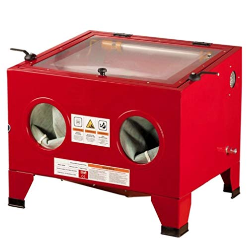 BricoLoco Cabina Chorreadora de Arena para Limpieza de tornillería, piezas industriales,...