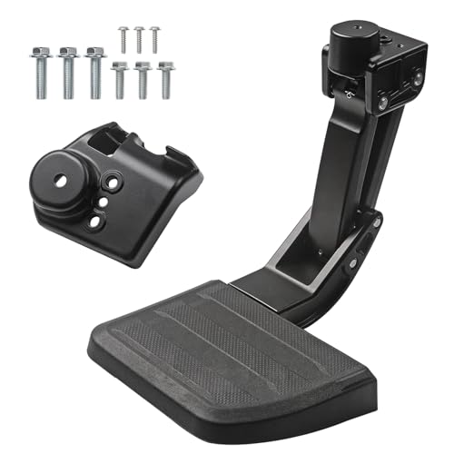 Rear Bed Step Compatible with Toyota Vehicle 2024 2025 2026 Tacoma, Retractable Bumper Tailgate Folding Truck Bed Step, Replaces#PT392-35920