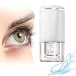 UpaClaire Ultrasonic Contact Lens Cleaner 2.0 (2nd Generation), Intelligent Cleaning Machine for Soft and Rigid Contact Lenses, White