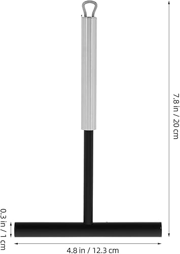 Miniatura 2 de Hemoton Esparcidor de crepé, esparcidor de masa para panqueques en forma de T, espátula para masa, esparcidor de crepé, herramienta para hacer