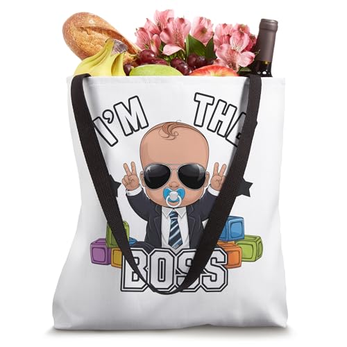 Baby Boss: "I'm The Boss" - Just Like a Boss for Kids! Tote Bag miniatura 4