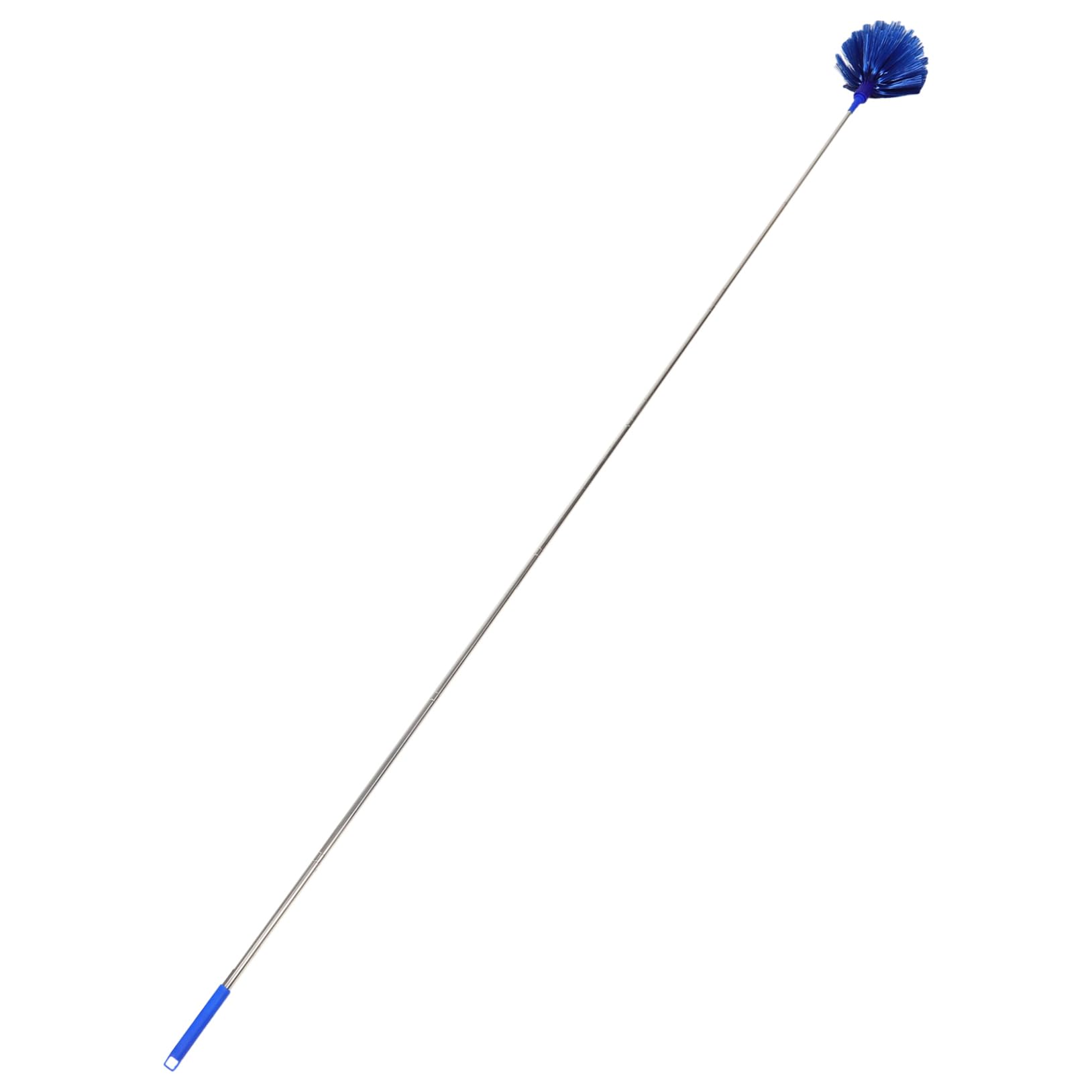 Duster,Feather Duster Roof Cleaning Brush Extra-Long Dusters Web Cleaning Brush Spider Web Cleaner Ceiling Duster Extendable Duster Wall Washer Mop Long Handle Duster Cobweb Duster Dust Brush Plastic