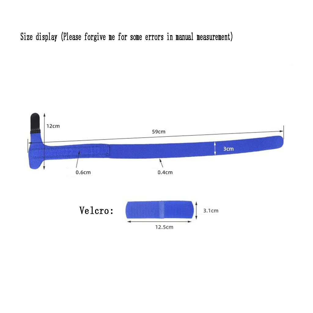 Cinturón de corrección del Dedo Plantillas para Huesos del pie Grande, cómodas y duraderas para ortesis de Alivio del Dolor con Separador de Ayuda en valgo, para aliviar Las Herramientas de Cuidado