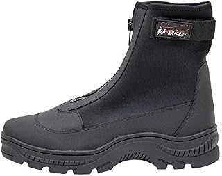 Frogg Toggs Aransas II Neoprene Surf & Sand Shoe, Cleated, Black/Gray/Orange, Size 10