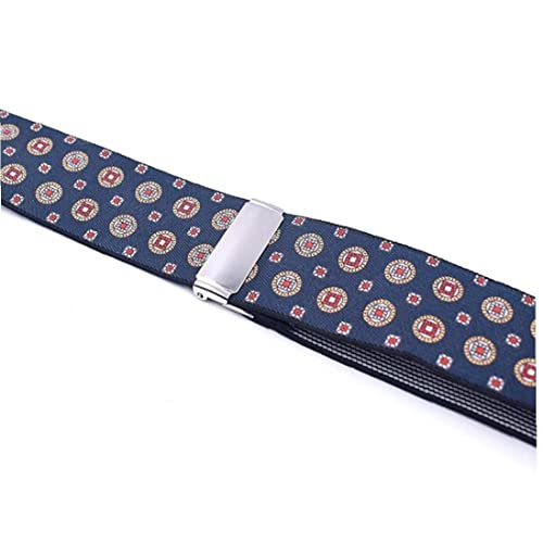 Mode Bretels Voor Mannen Side Clip Stijl Elastische Hip-clip Broek Bretels X-Back Verstelbare Bretels Geschenken - Afbeelding 6