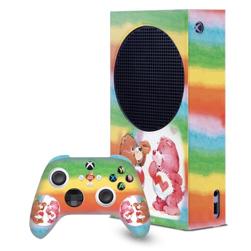Skin Xbox Series S Care Bears Rainbow Classique Head Case Designs autocollant console et manette