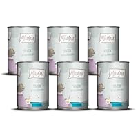 MjAMjAM – Cibo umido Premium per gatti – Senior – Pollo succoso, confezione da 6 (6x400g), senza cereali