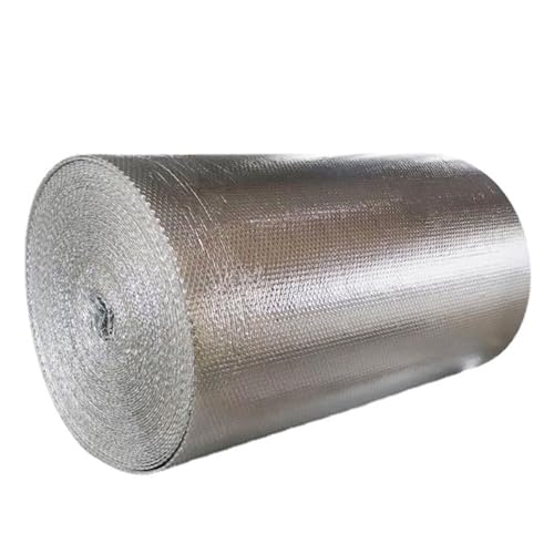 Lámina térmica autoadhesiva reflectante para radiador y aislamiento de aluminio doble burbuja