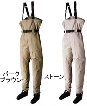 Amazon パズデザイン ゴアテックス チェストハイウェーダー Wレイヤー バークブラウン 3lサイズ Zgw 407 パズデザイン Pazdesign ウェーダー