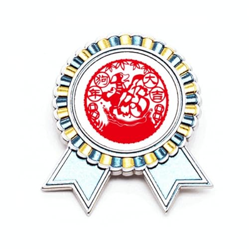 Broche chien chinois pour sublimer votre tenue du Nouvel An